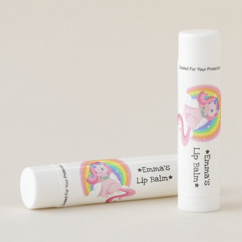 Unicorn  Rainbow Personalize Lip Balm