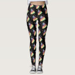 Unicorn Rainbow Poop Emoji Leggings<br><div class="desc">Cute and funny Unicorn Rainbow Poop Kawaii Emoji  for emoji,  rainbows and unicorn lovers!</div>