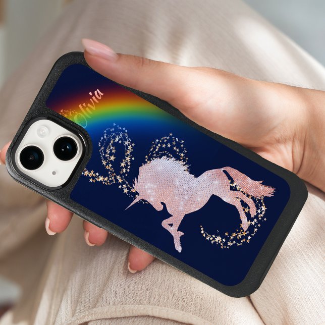Unicorn Rainbow Stars Sparkle Otterbox iPhone Case (Creator Uploaded)