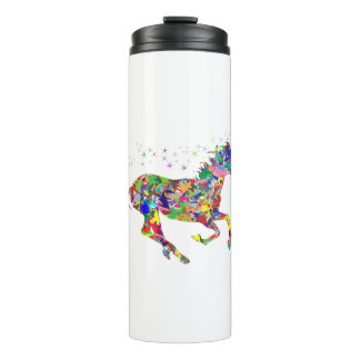 Unicorn Rainbow Thermal Tumbler