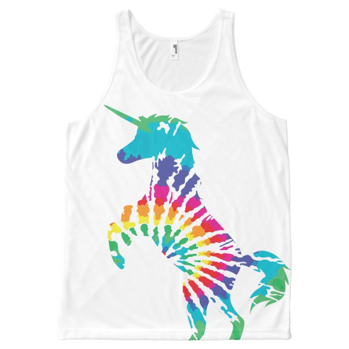 unicorn tie dye shirt diy