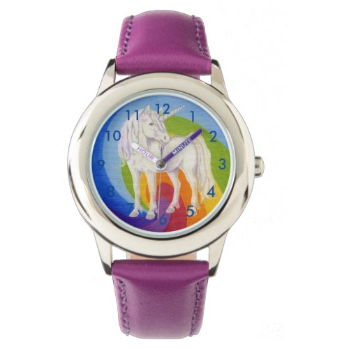 Unicorn Rainbow watch