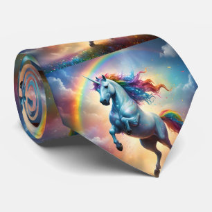 Unicorn Rainbows And Sparkle, Neck Tie