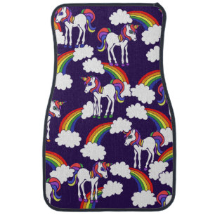 Unicorn Rainbows Car Floor Mat