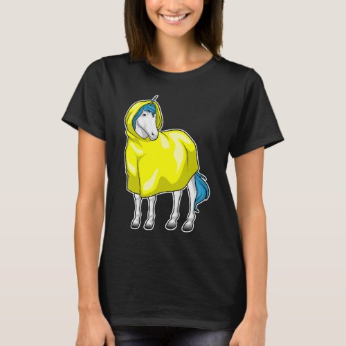 Unicorn Raincoat T_Shirt
