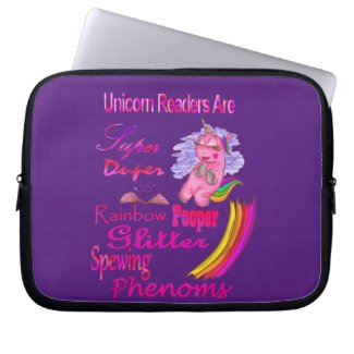 Unicorn Readers Are Super Duper Book Sleeve