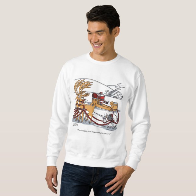 Unicorn Reindeer sweatshirt (Front Full)
