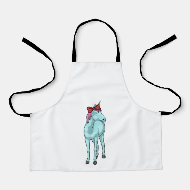 Unicorn Ribbon Apron (Front)