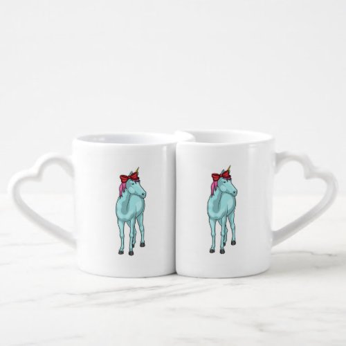 Unicorn Ribbon Coffee Mug Set