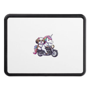 Unicorn Riding A Motorcycle Girls Women Kids Men S Hitch Cover