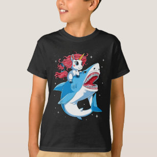 Jurassic Shark Boys Girls Kids  Childrens T-Shirt