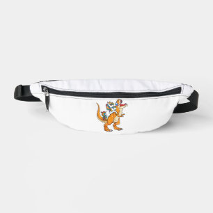 Unicorn Riding T rex Men Women Dinosaur Funny Boys Fanny Pack