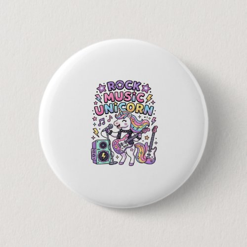 Unicorn Rock Music Unicorn Charming Marketplace Ar Button