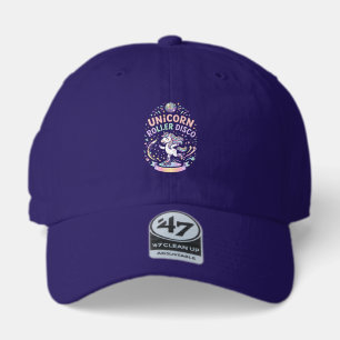 Unicorn Roller Disco Graphic Design T-Shirt Design 47 Brand Hat