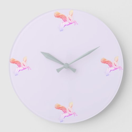Unicorn Round Clock