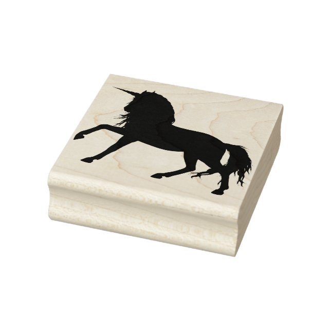 Unicorn Rubber Stamp (Stamp)