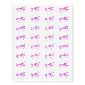 Unicorn (running) temporary tattoos