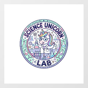 Unicorn Science Unicorn Lab POD Ready Apparel Grap Floor Decals