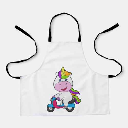 Unicorn Scooter Apron