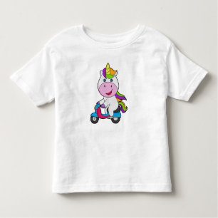 Unicorn Scooter Toddler T-shirt