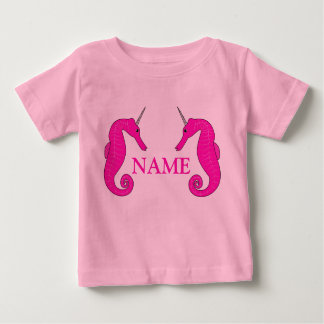 Unicorn Seahorse Baby T-Shirt
