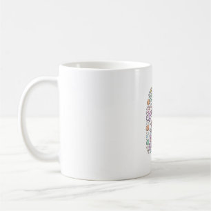 Unicorn Seashells and Sparkle Horns Premium Vector Coffee Mug