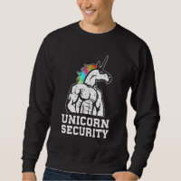 Unicorn Security Halloween Dad Mom Daughter Adult
