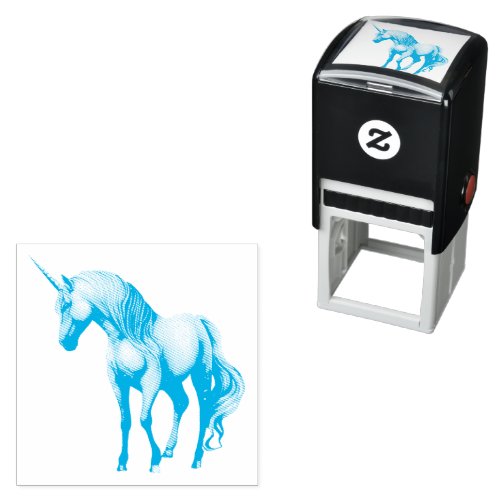 Unicorn Self_inking Stamp