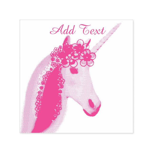 Unicorn Self Inking Stamp (Design)