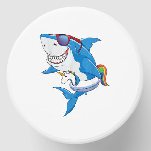 Unicorn Shark Pool Party Shirt Kids Girls Boys Fun Mini Candle Favors