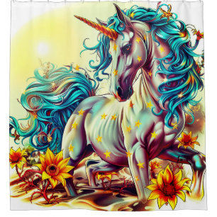 Unicorn Shower Curtain
