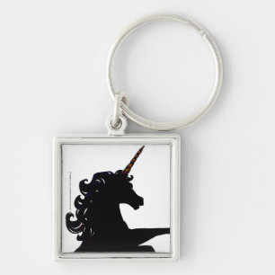 Unicorn Silhouette Keychain
