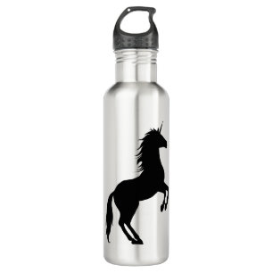 Unicorn Silhouette Stainless Steel Water Bottle