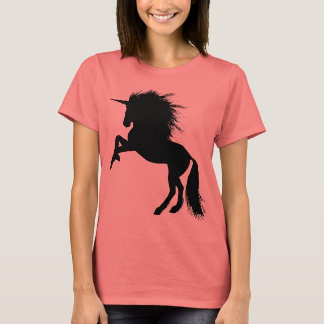 Unicorn Silhouette T-Shirt (Front)