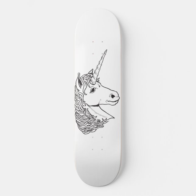 Unicorn Skateboard (Front)