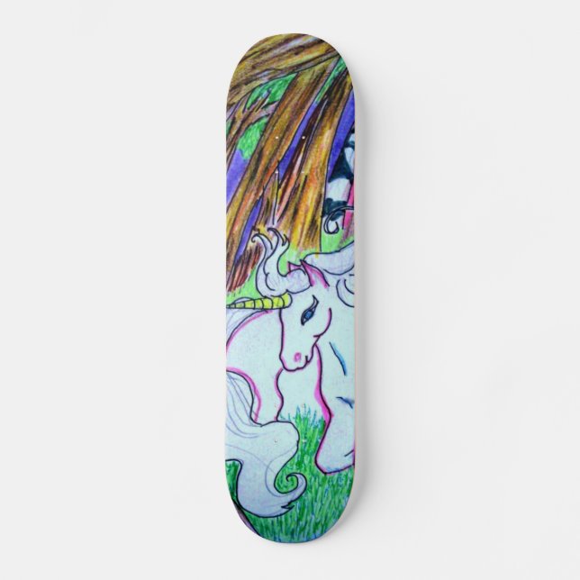 Unicorn Skateboard Deck (Front)