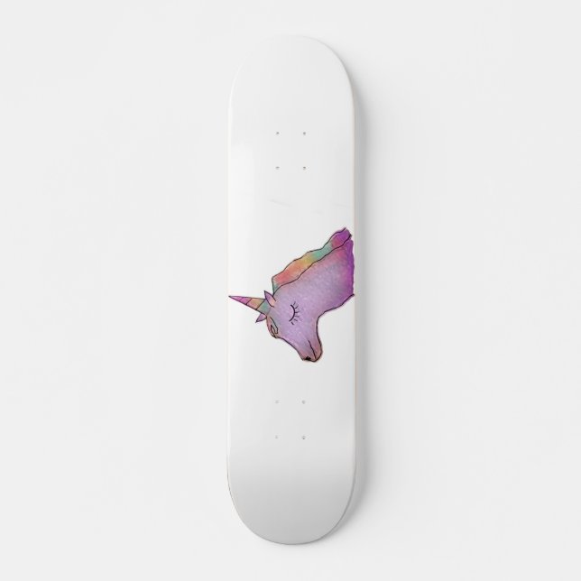 Unicorn skateboard deck (Front)