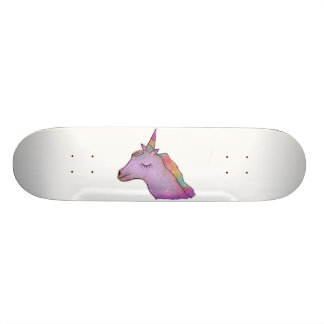 Unicorn skateboard deck