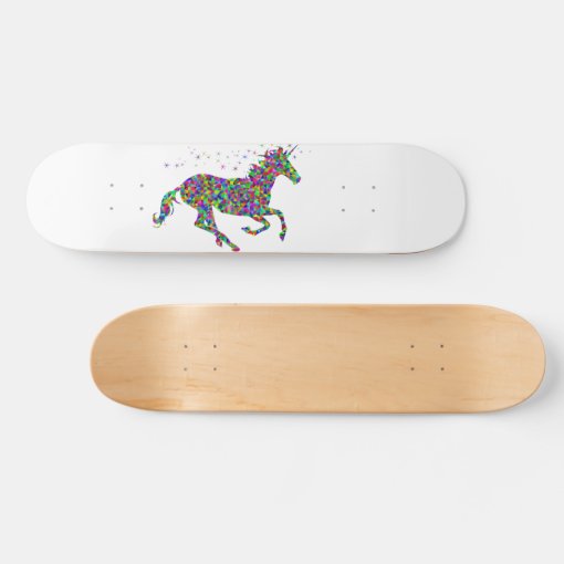 unicorn skateboard deck Zazzle