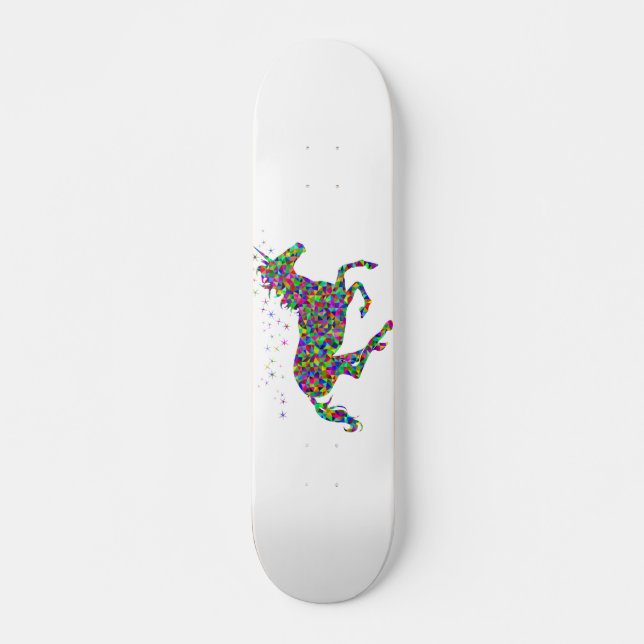 unicorn skateboard deck (Front)