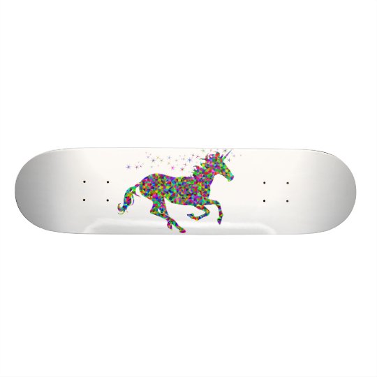 unicorn skateboard deck
