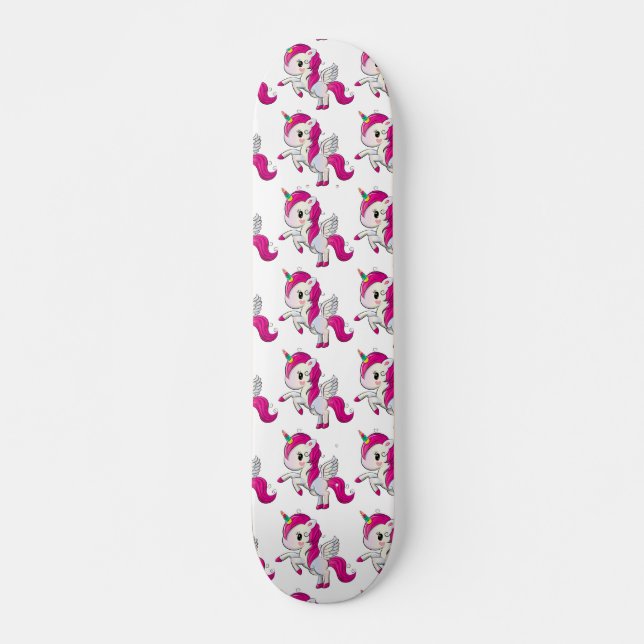 Unicorn skates skateboard (Front)
