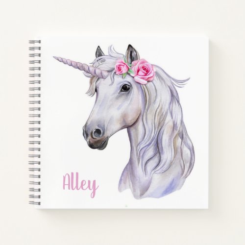 Unicorn Sketchbook Notebook