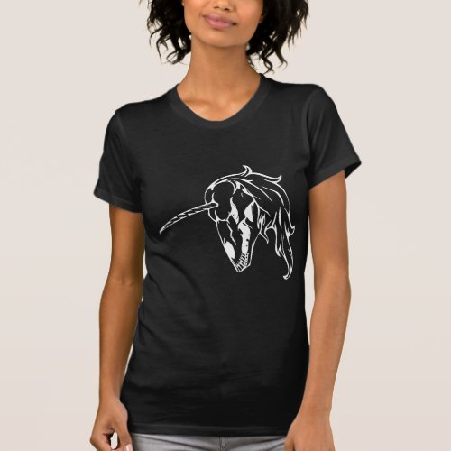 Unicorn Skull T_Shirt