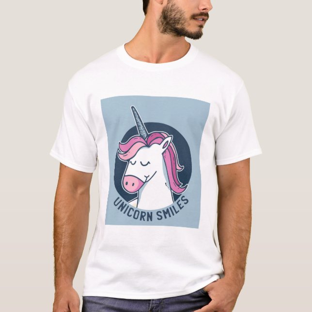 Unicorn Smiles T-Shirt (Front)