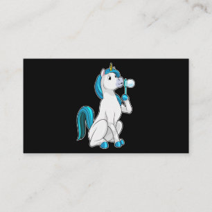 Unicorn Soap bubbles Business Card