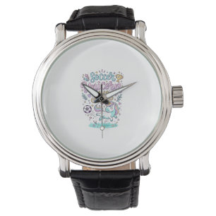 Unicorn Soccer Unicorn Star Cute Watch