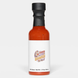 Unicorn Sorry I'm Booked Whimsical Zazzle Design_1 Hot Sauces
