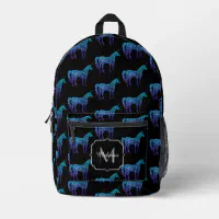Unicorn monogram backpack sales