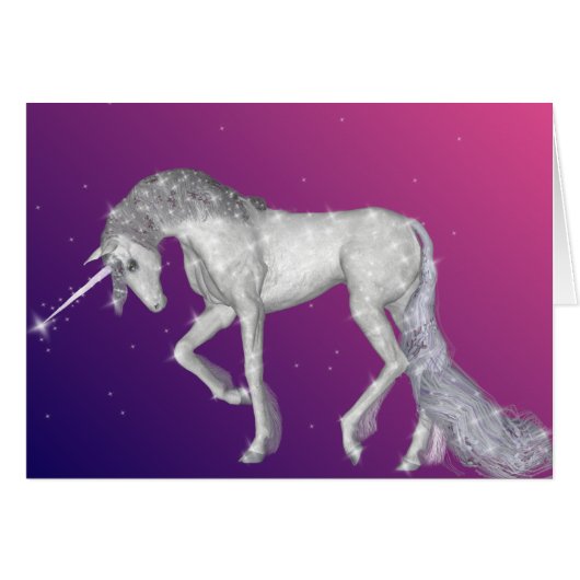 Unicorn Sparkles Cards (Front Horizontal)